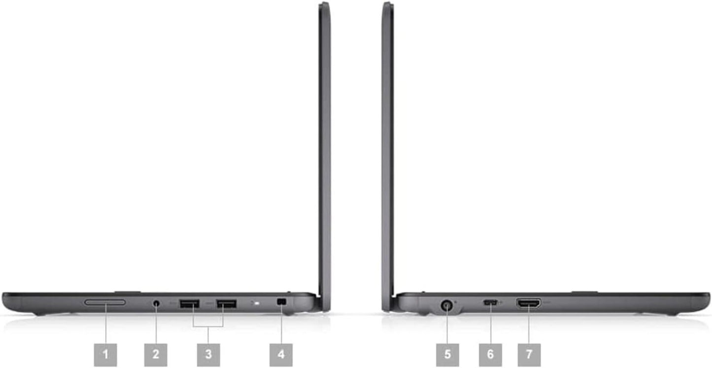 Dell Latitude 3120 2-in-1 Touchscreen Laptop 11.6 Inch | Intel Celeron N6000, 8GB RAM, 256GB SSD, Windows 11 Pro, HD 1366x768 Display, Convertible Laptop Tablet for Business School Work