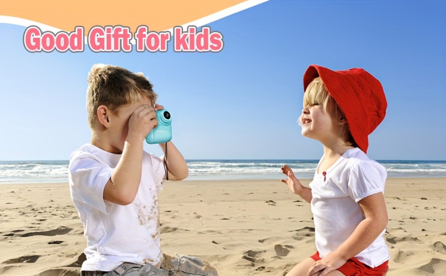 Instant Print Digital Camera for Kids Ages 3-12 β 1080P, 2.4" Screen, 3 Rolls Print Paper & 32GB Card Included, Cute Kids Camera, Perfect Birthday & Holiday Gift for Girls and Boys