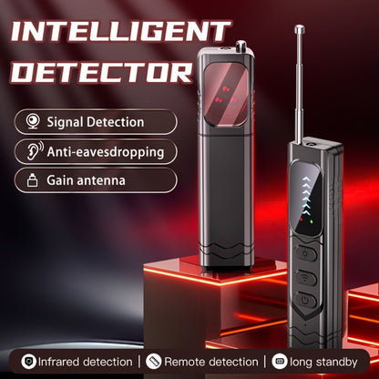 Smart Bug Detector Anti-Spy Camera Finder with Anti-Eavesdropping, Anti-Tracking & Anti-Stealing Detection – Portable Privacy Security Scanner for Hotels, Meeting Rooms, Cars, Homes & Travel