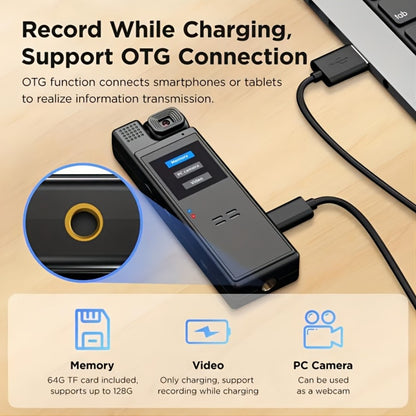 1080P HD Pocket Camcorder with 180° Rotatable Lens – Handheld Body Camera, USB Charging, Lightweight Compact Smart Recorder for Travel, Event Recording, Holidays & Birthday Gift (SD Card Not Included)