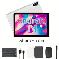 White Tablet + Black Keyboard