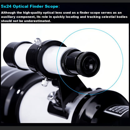 Astronomical Telescope 150x Magnification 70mm Aperture with Tripod Phone Adapter for Moon Star Night Sky Viewing Outdoor Nature Observation Portable Educational STEM Gift for Kids Adults Space Science