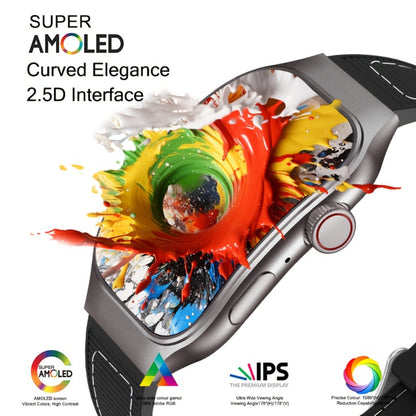 Smartwatch with Mini Games & Voice Assistant, 2.01" Curved Full Touch Screen, HD Wireless Calling, 100+ Sport Modes, Heart Rate SpO2 Sleep Tracker, Magnetic Charging, Deployable Buckle – Men & Women