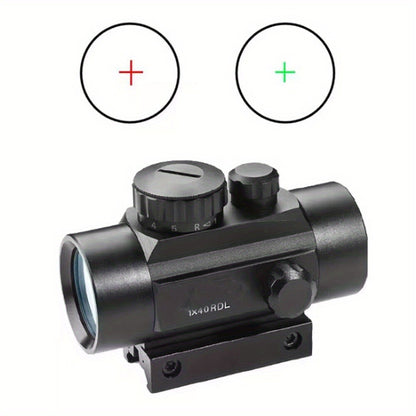 Red Green Dot Sight Scope 1x40 Picatinny Rail Mount 2 MOA Reticle for Rifles Shotguns Airsoft Hunting Shooting Optics Accessory