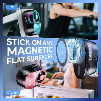 5-in-1 Wireless Bluetooth Speaker with Phone Holder & Earbuds, HD Stereo Sound, Colorful Ambient RGB Light, Universal Tablet & Phone Stand, Wireless Earbuds Included, Ideal for Work Travel Home Office