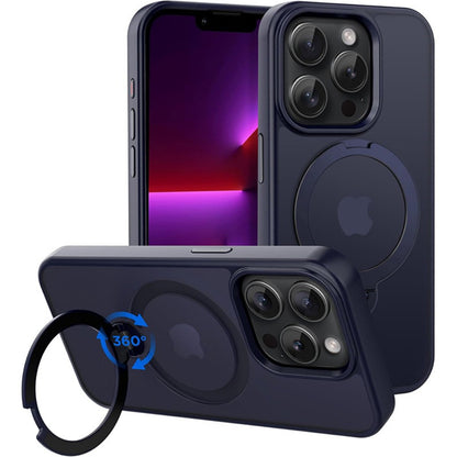 MagSafe Ring Stand iPhone Mount 360 Rotating Wireless Charging Desktop Stand Car Phone Holder for iPhone 16 Pro Max 16 Pro 16 Plus 16 15 Pro Max 15 Pro 15 Plus 15 14 Pro Max 14 Pro 14 Plus 14 13 Pro Max 13 Pro 13 12 Pro Max 12 Pro 12
