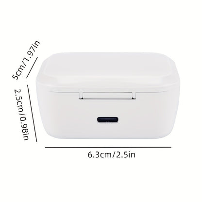 Portable Apple Watch Power Box Charger – Wireless Magnetic Fast Charging Compatible with iWatch Series 8 7 6 5 4 3 2 1 Compact Travel Charger No Outlet Needed White Gift for Apple Watch Users
