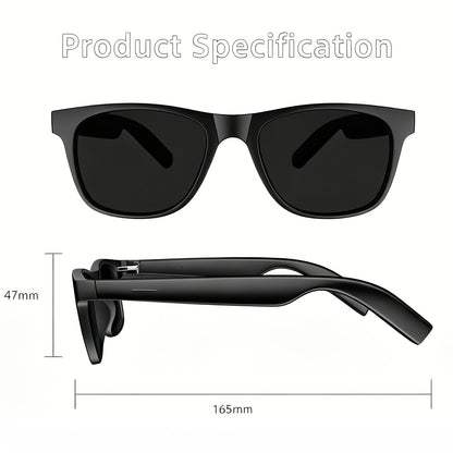 AI Translation Smart Glasses and Smartwatch Set 2026 Real-Time Multi-Language Photo Translation Built-In Mic Speaker Calling Music Full Touch Wearable Tech Bundle Men Women Black Pink Silver