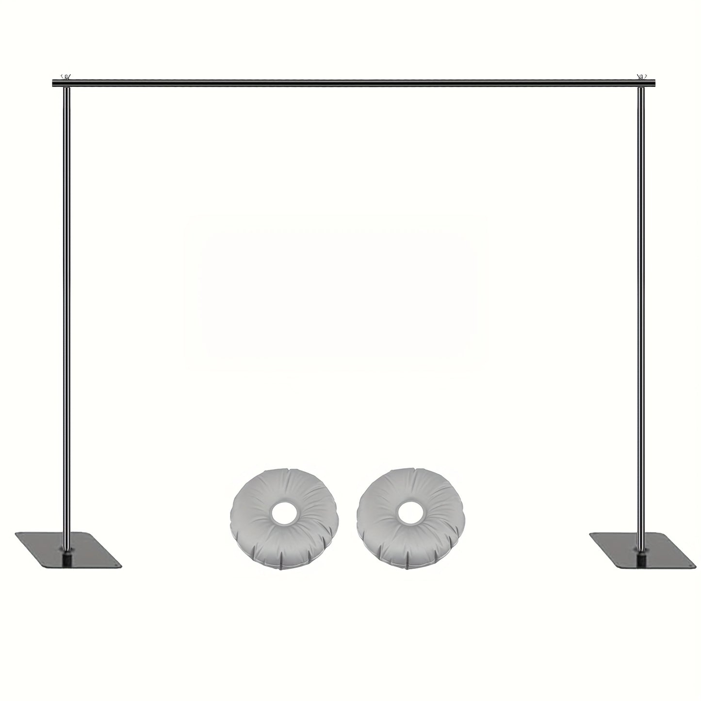 Adjustable Backdrop Stand 10x6.5ft Heavy Duty Metal Background Support System | Photo Studio, Wedding, Birthday Party & Event Photography Stand with Carrying Bag