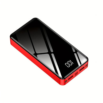 50000mAh Power Bank 22.5W Two-Way Fast Charging – Smart Digital Display LED Camping Light Large Capacity Portable Battery Pack for iPhone Android Tablet Outdoor Travel Emergency