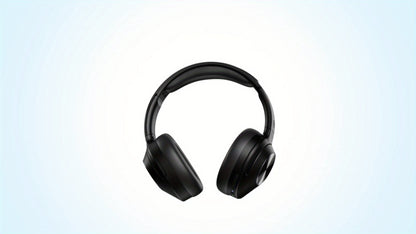 Hybrid ANC Over-Ear Wireless Headphones Hi-Fi Audio 45mm Drivers Memory Foam Ear Cups 30H Playtime ENC Microphone Bluetooth 5.3 for Travel Work Study Home Office