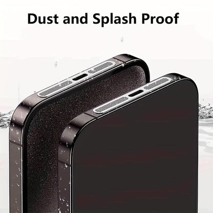 Metal Speaker Dust Mesh for iPhone 2-Pack – Anti-Dust Cover Sticker, Dustproof Mesh Net for Speaker & Earpiece, Multiple Colors, Compatible with iPhone 16 / 15 / 14 / 13 / 12 / 11 Series