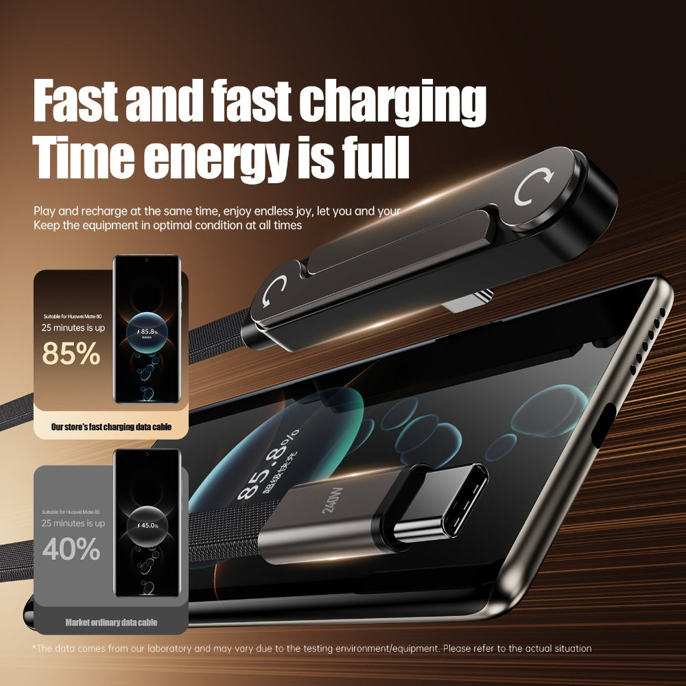 Type-C Fast Charge Cable for iPhone 17 16 15 Pro Max – USB-C to USB-C Charger Cord for Samsung Galaxy S25 S23 Ultra Xiaomi Android MacBook iPad | PD Phone Charging Cable Holiday Christmas Gift
