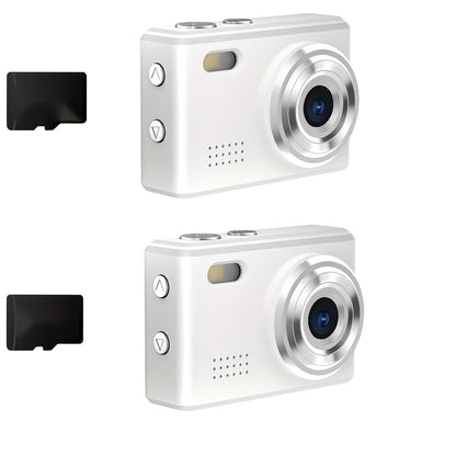 Keychain Mini Digital Camera 16X Zoom Autofocus & Shock-Proof | 2.8-Inch Screen Point-and-Shoot Cam for Travel & Vlog – Ideal Birthday Gift for Adults, Friends & Beginners