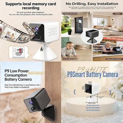 Wireless Security Camera System with Video Doorbell, Indoor Outdoor Surveillance, Long Battery Life, Two-Way Audio, Night Vision, Motion Detection, Smart App Control for Home Apartment Front Door