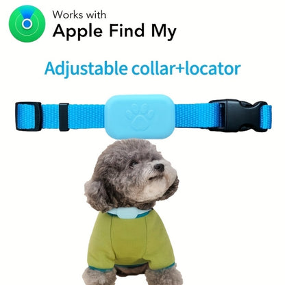 Pet GPS Tracking Collar Dual-System Smart Positioning – Anti-Lost Adjustable Collar Tracker for Cats Dogs & Puppies, Real-Time Location, Lightweight & Durable Design