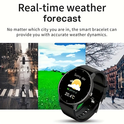 2-Pack Smartwatch with AI Voice Assistant Wireless Calling Sleep Tracker Calorie Step Counter Multi Sport Mode Message Notifications Fitness Health Watch for Men Women – Black Pink Gold Purple