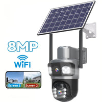 4MP Grey Solar Camera