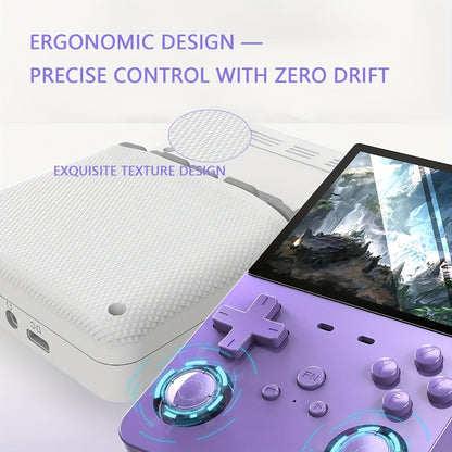 Linux Open Source Handheld Game Console L35 – 3.5 Inch IPS HD Display, Classic Emulators, Ultra-Long Battery Life, Multiple Setup Support, 64GB/128GB Storage, Perfect Holiday & Birthday Gift for Gamers