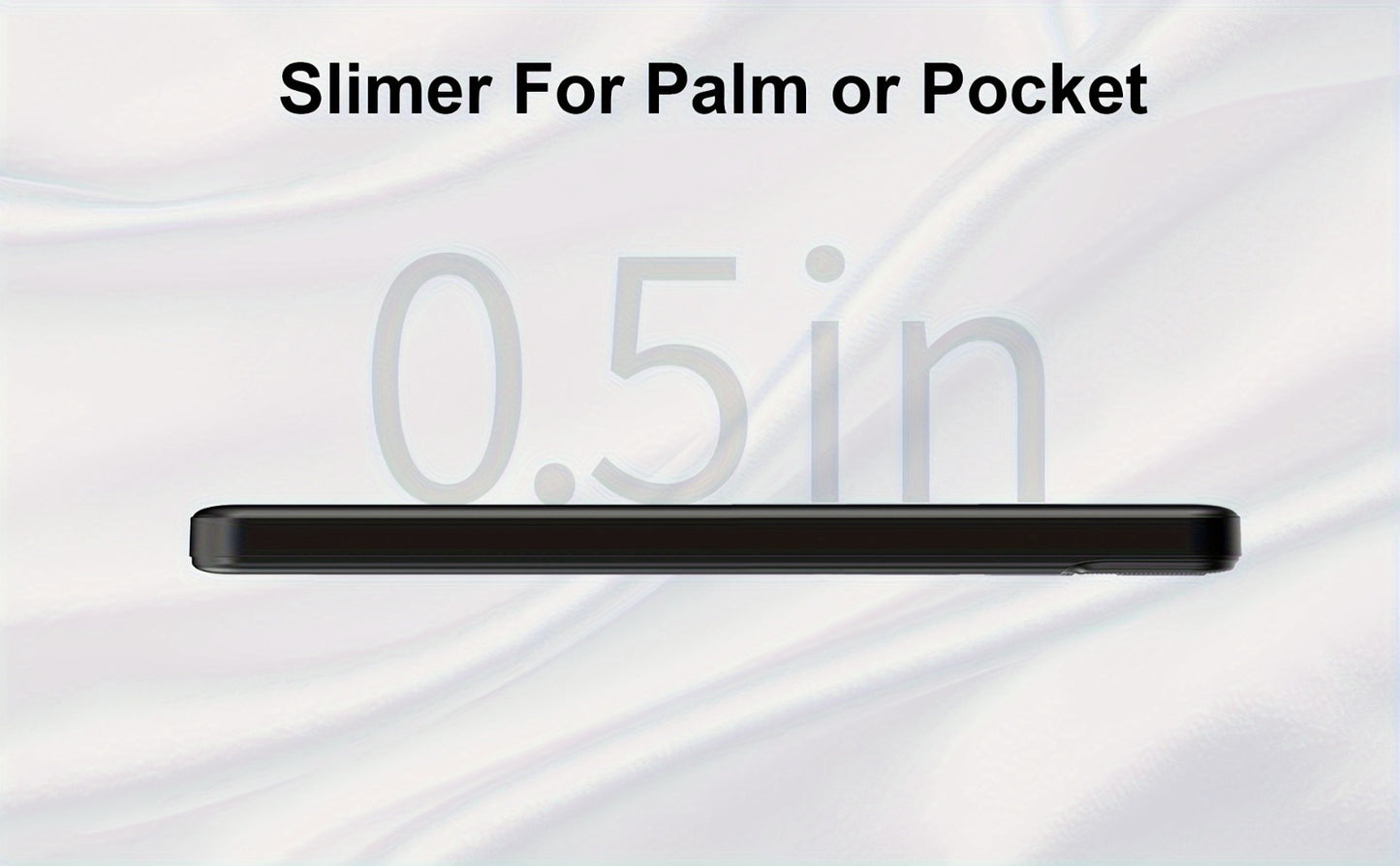 10000mAh Slim Power Bank PD 22.5W Super Fast Charging – Dual USB-A Output, 20W USB-C Input/Output, Lightweight Travel Portable Charger for Smartphones, Tablets & Heated Clothes, Gift for Men & Women