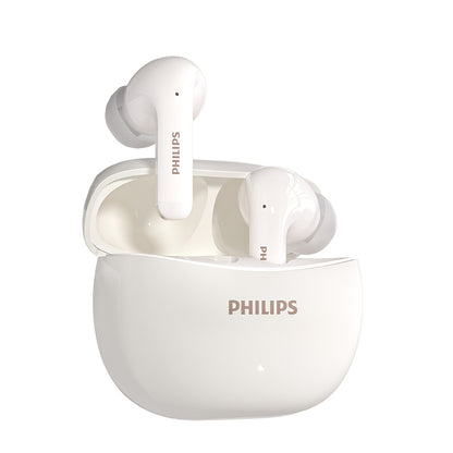 Philips TAT1320 True Wireless Earbuds Bluetooth 5.4, 13MM Drivers Deep Bass, Ultra-Long Battery Life, Type-C Fast Charging, ENC Mic, In-Ear Stereo Headphones for Gaming Business Sports