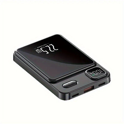 Magnetic Wireless Power Bank 38880mAh 22.5W Fast Charging with Digital Display for iPhone 17 16 15 14 13 12 Pro Max Plus Android – Portable MagSafe-Compatible Outdoor Battery Pack TSA Approved