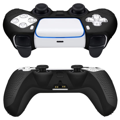 PS5 Controller Silicone Cover with 10 Thumb Grip Caps – Protective Case & Grip Accessories Set for PS5 DualSense Controller, Anti-Slip Skin Cover for PlayStation 5 Controller