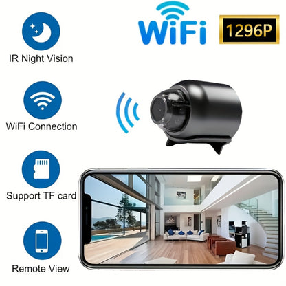 4-Pack 1296P Indoor Security Camera X5, Dual Band 5GHz/2.4GHz WiFi, 360° Rotation, Night Vision, Smart Motion Detection, Two-Way Audio, App Control – Home & Office Surveillance System