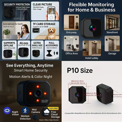 Wireless Security Camera System with Video Doorbell, Indoor Outdoor Surveillance, Long Battery Life, Two-Way Audio, Night Vision, Motion Detection, Smart App Control for Home Apartment Front Door