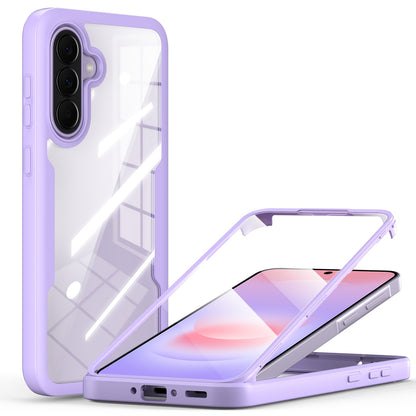 Samsung Galaxy A-Series Rugged Case with Built-In Screen Protector – Full Body Shockproof Phone Cover for Galaxy A15 A16 A17 A36 A37 A56 A57 5G | Heavy Duty Drop Protection
