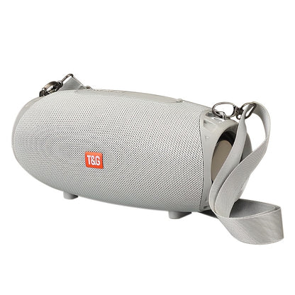 TG534 Dual Speaker Bluetooth Wireless Speaker – TWS Stereo Hi-Res Audio, Hands-Free Calling, FM Radio, TF Card & USB Drive Support, Compatible with Phone, Tablet & TV, Built-in Microphone