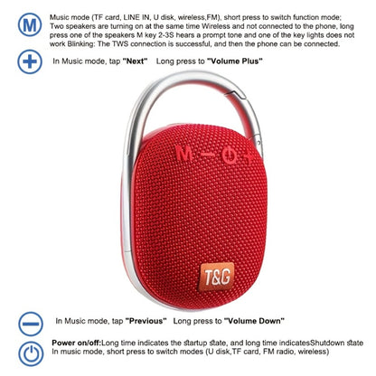 Mini Portable Bluetooth Speaker with LED Lights – Micro SD/TF Card Support, Integrated Latch, Stereo Audio, Compact Wireless Speaker for Home, Outdoor, Travel, Camping, Halloween & Holiday Parties