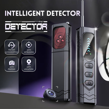 Smart Bug Detector Anti-Spy Camera Finder with Anti-Eavesdropping, Anti-Tracking & Anti-Stealing Detection – Portable Privacy Security Scanner for Hotels, Meeting Rooms, Cars, Homes & Travel