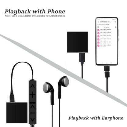 Voice Activated Recorder with AI Noise Reduction, 3072Kbps HD Audio Quality, 64GB Storage Up to 4000 Hours, Magnetic Mini Spy Recorder for Lectures Meetings Interviews Journalists Students