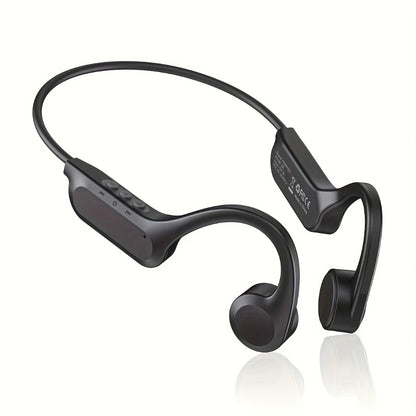 Open Ear Sports Headphones with Microphone 15-Hour Battery True Wireless Bluetooth Earphones for Running Exercising Cycling Gym Workout Awareness Mode