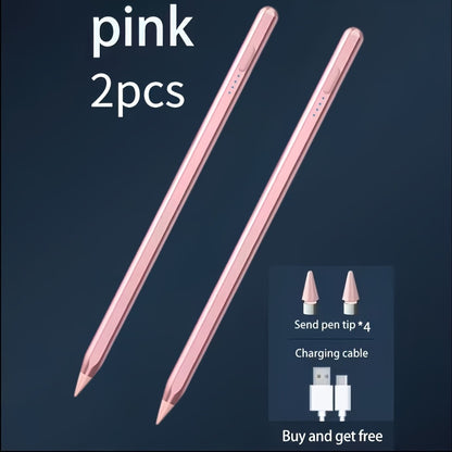 Stylus Pen for iPad & Android Tablets – Palm Rejection, Tilt Sensor, USB-C Charging, Compatible with iPad 6/7/8/9/10, Pro 11"/12.9"/M4, Air 3/4/5/6, Mini 5/6, All Android Tablets (Multi-Color)