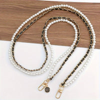 Double chain crossbody black