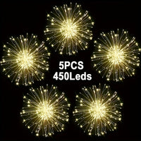 5pcs(450LED-Warm White)