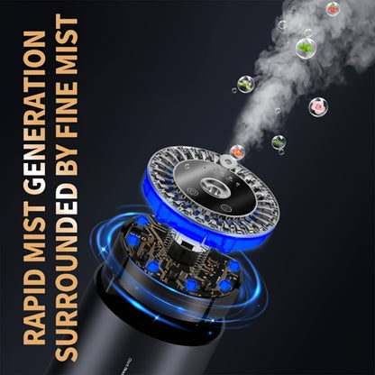 Rechargeable Cordless Car Diffuser with Starry Sky Roof Projection – Ultrasonic Aromatherapy Car Air Freshener, Battery & USB Powered, Fits All Cars, Refill Liquid Available | Auto Interior Gift