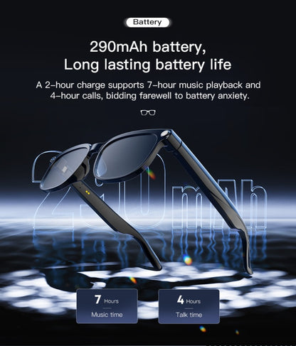 AI Camera Glasses 4K Recording & Real-Time Translation – 163 Languages, 8MP Wide-Angle FPV, 4GB Storage, Wireless Smart Glasses for Travel & Driving
