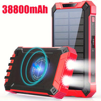 38800mAh-Red Buit in 4 Cables