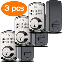 Keypad Lock silvery-3pcs