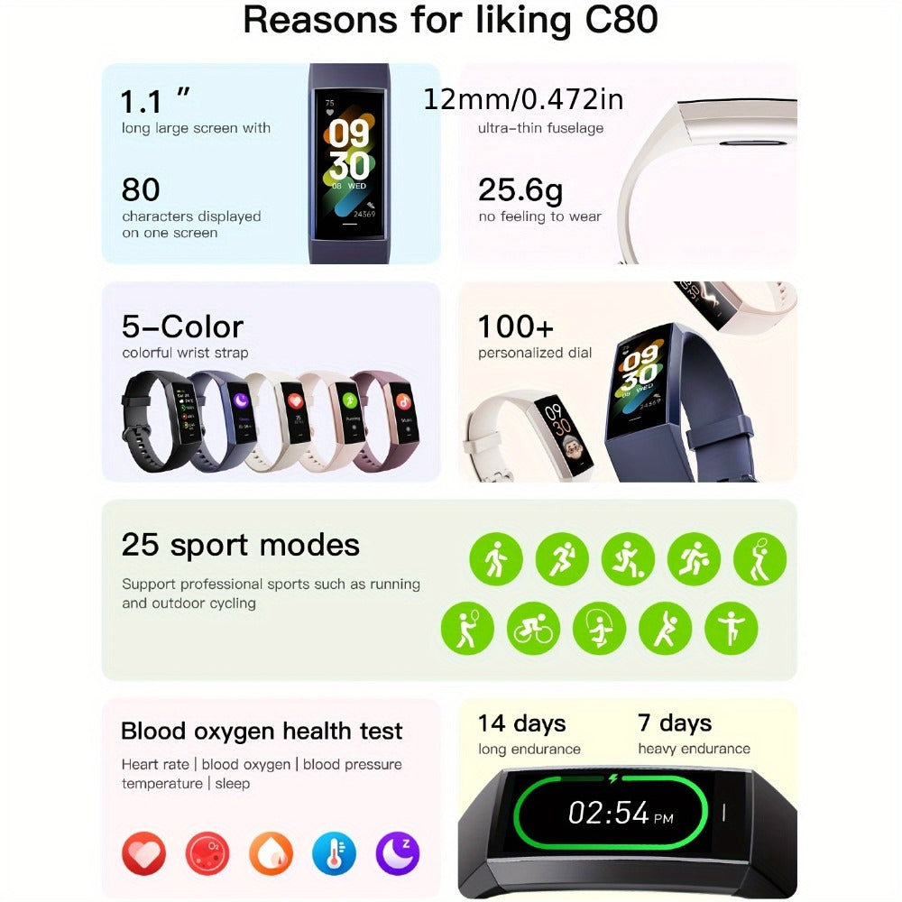 AMOLED Smartwatch for Women 1.13 Inch Zinc Alloy Fashion Watch 30-Day Battery Menstrual Cycle Tracking Sleep Stress Body Temperature Heart Rate Waterproof 12 Sport Modes Health Monitor Gift Blue Black Red Brown Pink
