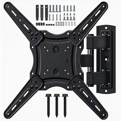 360° Full Rotation TV Wall Mount – Swivel Bracket for Flat Panel TVs, Space-Saving Wall-Mounted Installation, Home Theater & Modern Decor Compatible