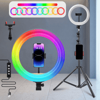 10IN-RGB ring light