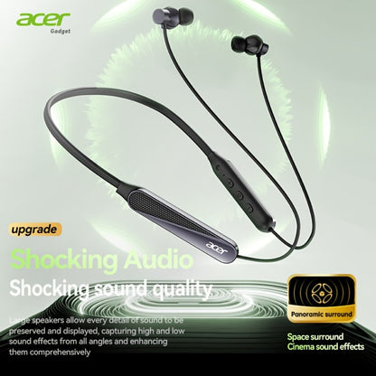 Acer TWS Wireless Earbuds Gaming Mode Low Latency, Noise Isolation Stereo Sound USB-C Charging Long Battery Life, Compatible with iPhone Android Smartphones Tablets for Gaming Workouts Flights Travel