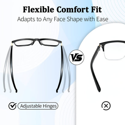 164-Language Translation Glasses with Real-Time AI Voice Translator – Bluetooth Music & Calls | AI Voice Assistant | Indoor & Driving Use | Unisex Smart Eyewear Multiple Colors | Travel Business Gift