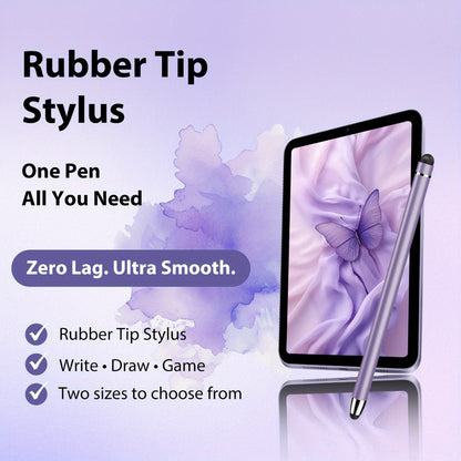 2-in-1 Stylus Pen Set for Touch Screens, 5 Pens + 10 Replacement Tips, High Precision Universal Stylus Compatible with iPhone, iPad, Android Tablets & All Touchscreen Devices
