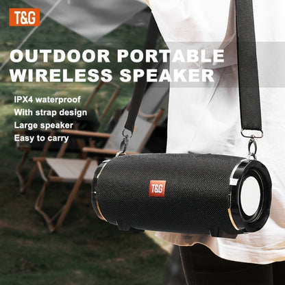 TG187 IPX4 Waterproof Outdoor Bluetooth Speaker | Dual Speakers, 4800mAh Rechargeable Battery, TWS Stereo Pairing, High Volume Portable Wireless Boombox for Party, Picnic, Camping & Stage