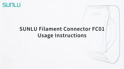 Filament Welder 1.75mm Touch Screen Up to 240°C – SUNLU 3D Filament Connector PLA ABS PETG PCL PA PC Compatible | 200pcs PTFE Sleeves Included USB Powered Portable Filament Joiner Splicer Tool